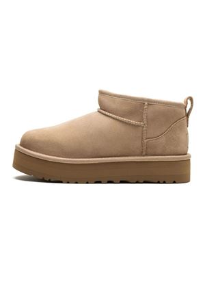 beige leather ankle-boots UGG KIDS | 1157791KSAN